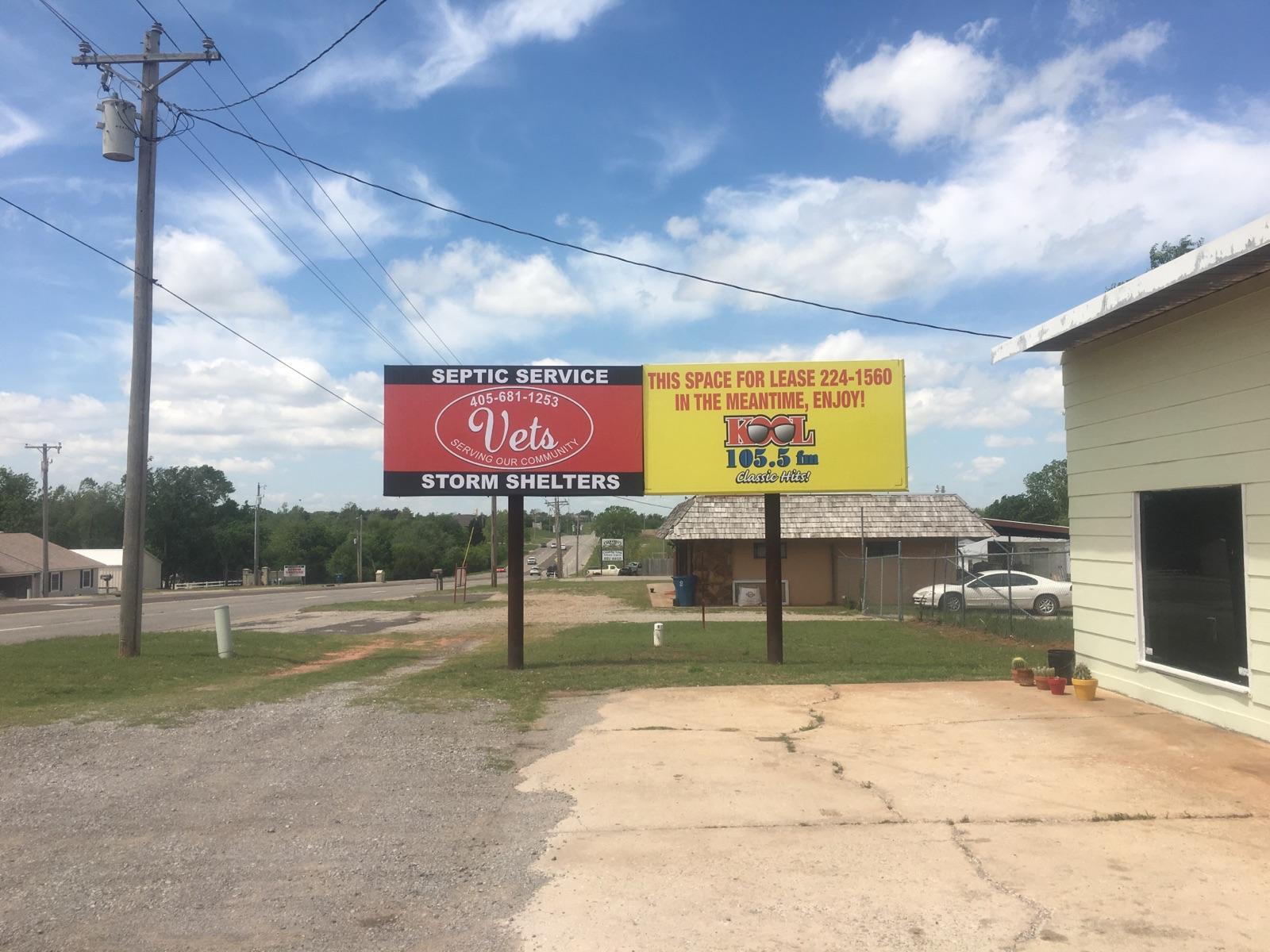Side-by-side billboard