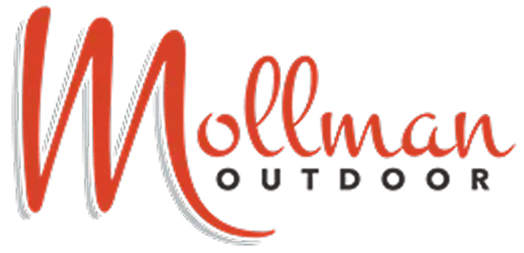 Mollman Outdoor logo with red text.